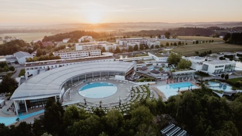 Das Spa Resort Geinberg in seiner vollen Pracht. (Bild: Spa Resort Geinberg)
