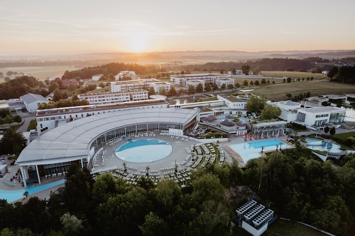 Das Spa Resort Geinberg in seiner vollen Pracht.