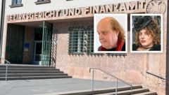 Schauspielerin Anna Friedmann ist angeklagt, Regisseur Paulus Manker als Zeuge geladen.