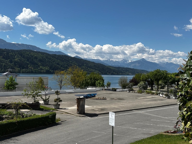 Mit Blick auf den Millstätter See: Hier soll das Streetfood-Festival über die Bühne gehen.  (Bild: zVg / Elisa Aschbacher)