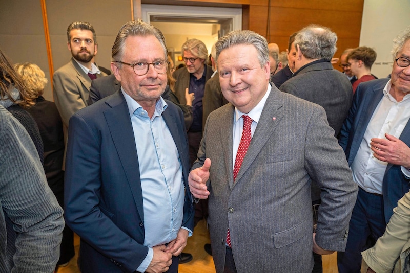 Immer wieder im Gespräch: Ex-ORF-Chef Alexander Wrabetz ist aktuell Rapid-Präsident und könnte vielleicht neuer Finanzstadtrat werden. (Bild: Andreas Tischler)