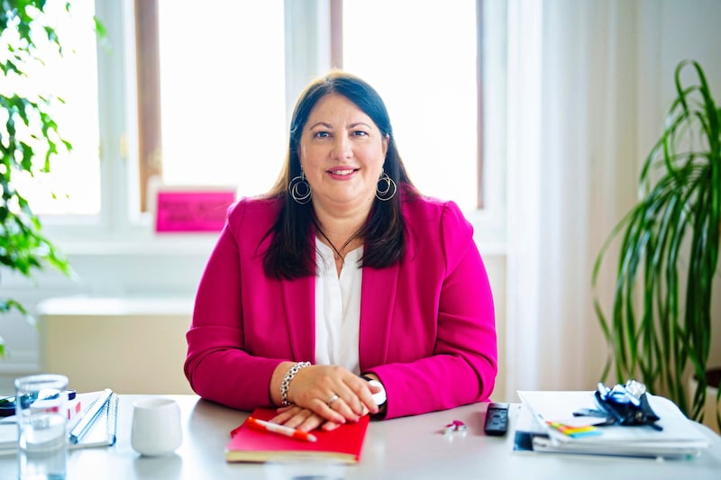 Kathrin Gaál ist seit dem Jahr 2018 in der Stadtregierung und Vize von Bürgermeister Michael Ludwig (SPÖ). (Bild: Eva Manhart)