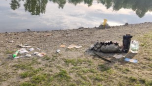 Die „Wildgriller“ sind leider immer wieder auch Müllsünder, sehr zum Leidwesen aller anderen. (Bild: HK)
