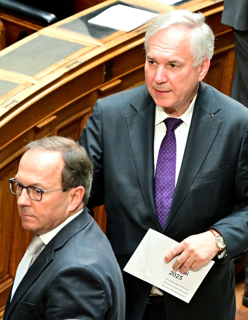 Nationalratspräsident Walter Rosenkranz (FPÖ) (Bild: APA/ROLAND SCHLAGER)