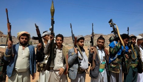 Die Houthi-Miliz unterstützt die Palästinenser im Gazastreifen.