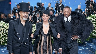 Van Hunt, Halle Berry und LaQuan Smith (Bild: EPA/JUSTIN LANE)