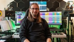 Matthias Waldner in seinem musikalischen Reich.