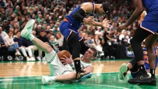 Die Boston Celtics mussten sich den New York Knicks geschlagen geben. (Bild: AFP/APA/Getty Images via AFP/GETTY IMAGES/Maddie Meyer)