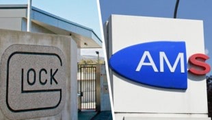 Betroffen sind die Mitarbeiter der Glock ecotech GmbH und der Glock Technology GmbH. (Bild: Krone KREATIV/APA/GERT EGGENBERGER P. Huber)