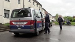 Polizeieinsatz in Lustenau  (Bild: Shourot Maurice)