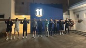 Die „dreisten“ Maibaum-Diebe der Blauen 11.