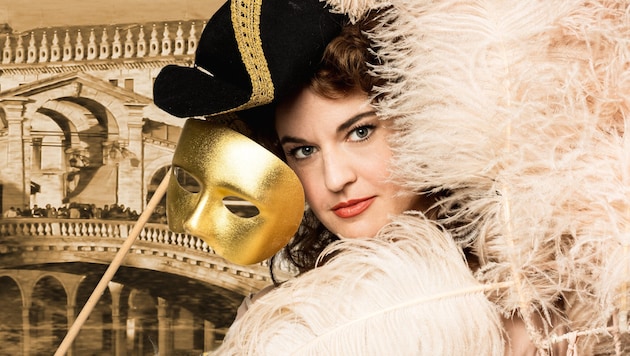 Tina Jaeger als Anina in „Eine Nacht in Venedig“ (Bild: Stephan Huger)