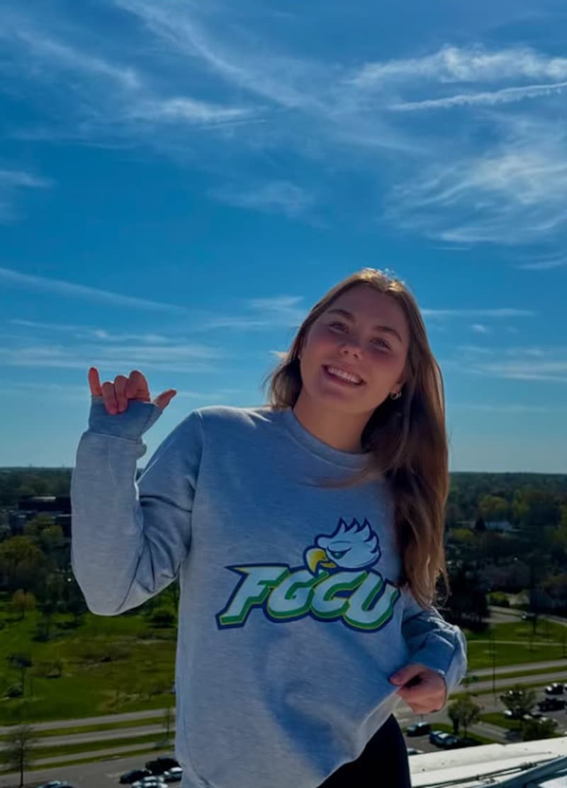 Anastasia Tichy freut sich auf Florida. (Bild: Anastasia Tichy)
