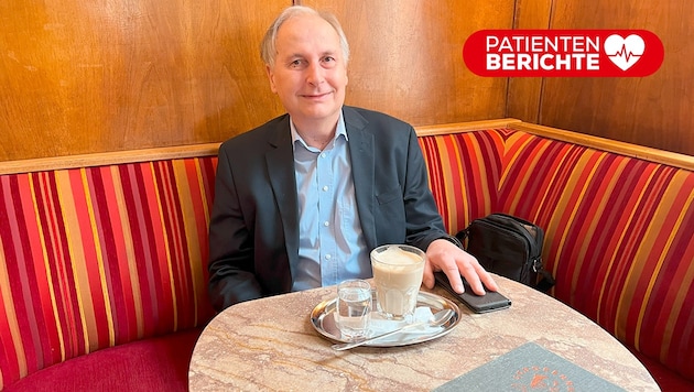 Robert Melcher berichtet von seiner Therapie.