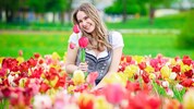 Viele Mütter bekommen am Sonntag wohl Tulpensträuße überreicht.