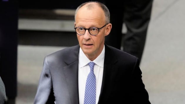 Turbulenter Nach der bösen Niederlage im ersten Wahlgang erhielt CDU-Chef Friedrich Merz eine zweite Chance. (Bild: AP/Markus Schreiber)