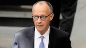 Deutschlands Bundeskanzler Friedrich Merz (Bild: AP/Markus Schreiber)