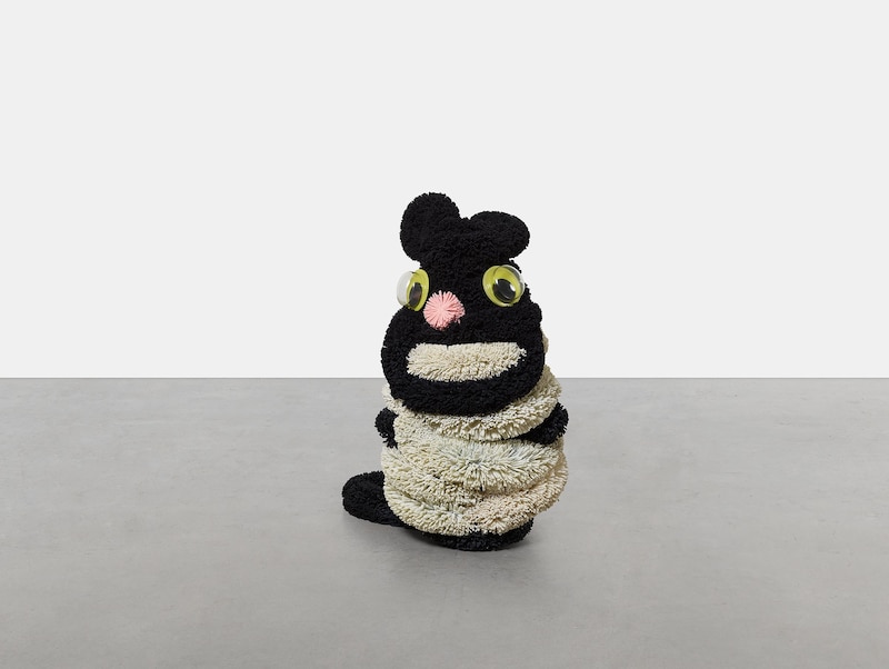 Damien Hirst, Katze; Stahl, Alu, Acryl, Nylon u. a., 2018 (Bild: © Damien Hirst and Science Ltd. All rights reserved/ Bildrecht, Wien 2025)