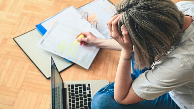 Über 12.000 Wienern wuchsen im Vorjahr die Schulden über den Kopf