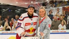Baby-Vorfreude: Atte Tolvanen mit seiner schwangeren Frau Anna