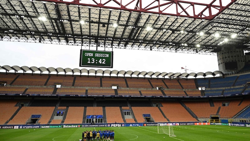 Das San Siro ist schon in die Jahre gekommen. (Bild: AFP/PIERO CRUCIATTI)