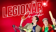 „Legionär on air“ – der wöchentliche Fußball-Podcast der Kronen Zeitung, krone.at und krone.tv! (Bild: krone.tv)