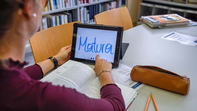 Die Achtklässler treten dieser Tage zu den schriftlichen Maturaprüfungen an. (Bild: Brenek Malena)