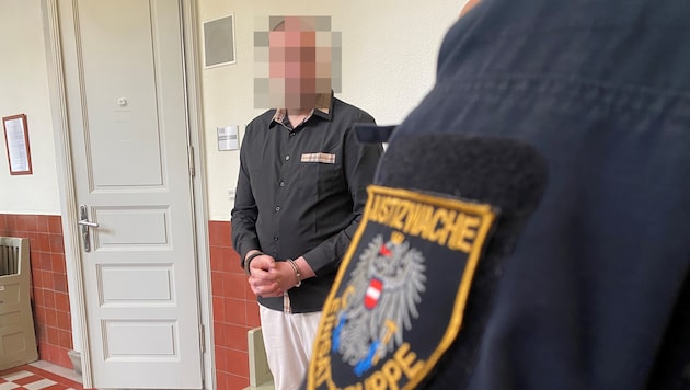 Der Angeklagte musste sich am Dienstag vor Gericht verantworten.  (Bild: Dorn Chantall)