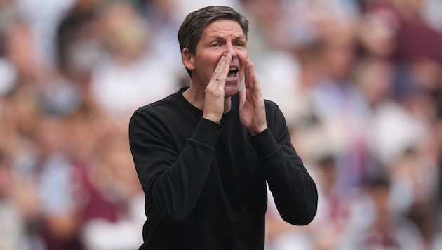 Oliver Glasner steht bei RB Leipzig weiter hoch im Kurs! (Bild: AP/Associated Press)