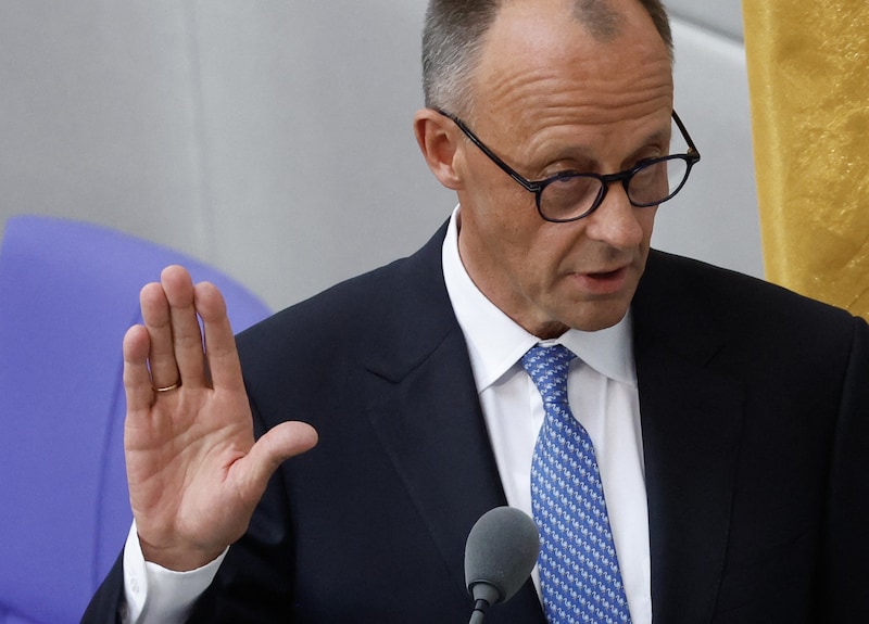 „So wahr mir Gott helfe.“ (Bild: AFP/ODD ANDERSEN)