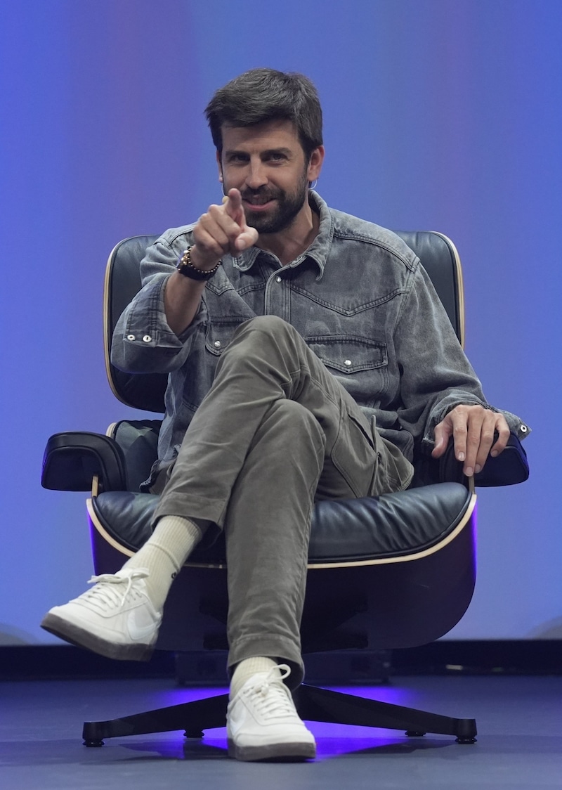 Pique war zu Gast beim OMR Festival in Hamburg. (Bild: Marcus Brandt / dpa / picturedesk.com)