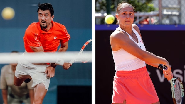 Sebastian Ofner ist international wieder voll da, wird in Straburg wohl nicht spielen. Tamira Paszek hat indes ihr Kommen beim KLC zugesichert. (Bild: GEPA)