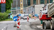 Im Bereich der Wirtschaftskammer hat vor Kurzem eine neue Baustelle begonnen. 