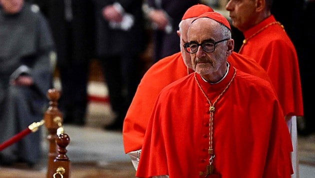Wird Michael Czerny tatsächlich der neue Papst? (Bild: AFP/TIZIANA FABI)