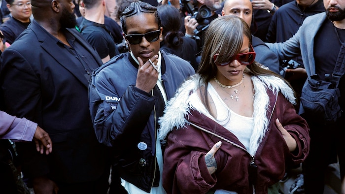 Seit Anfang 2020 ein Paar: Wenn ASAP Rocky und „Unfaithful-Sängerin Rihanna auftauchen, herrscht ...