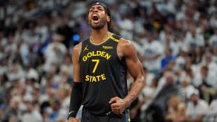 Warriors-Guard Buddy Hield (Bild: AP/AP Photo/Abbie Parr)
