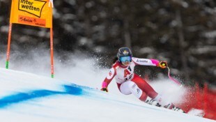 Stephanie Venier wurde im Super-G von St. Anton Zweite. (Bild: GEPA)
