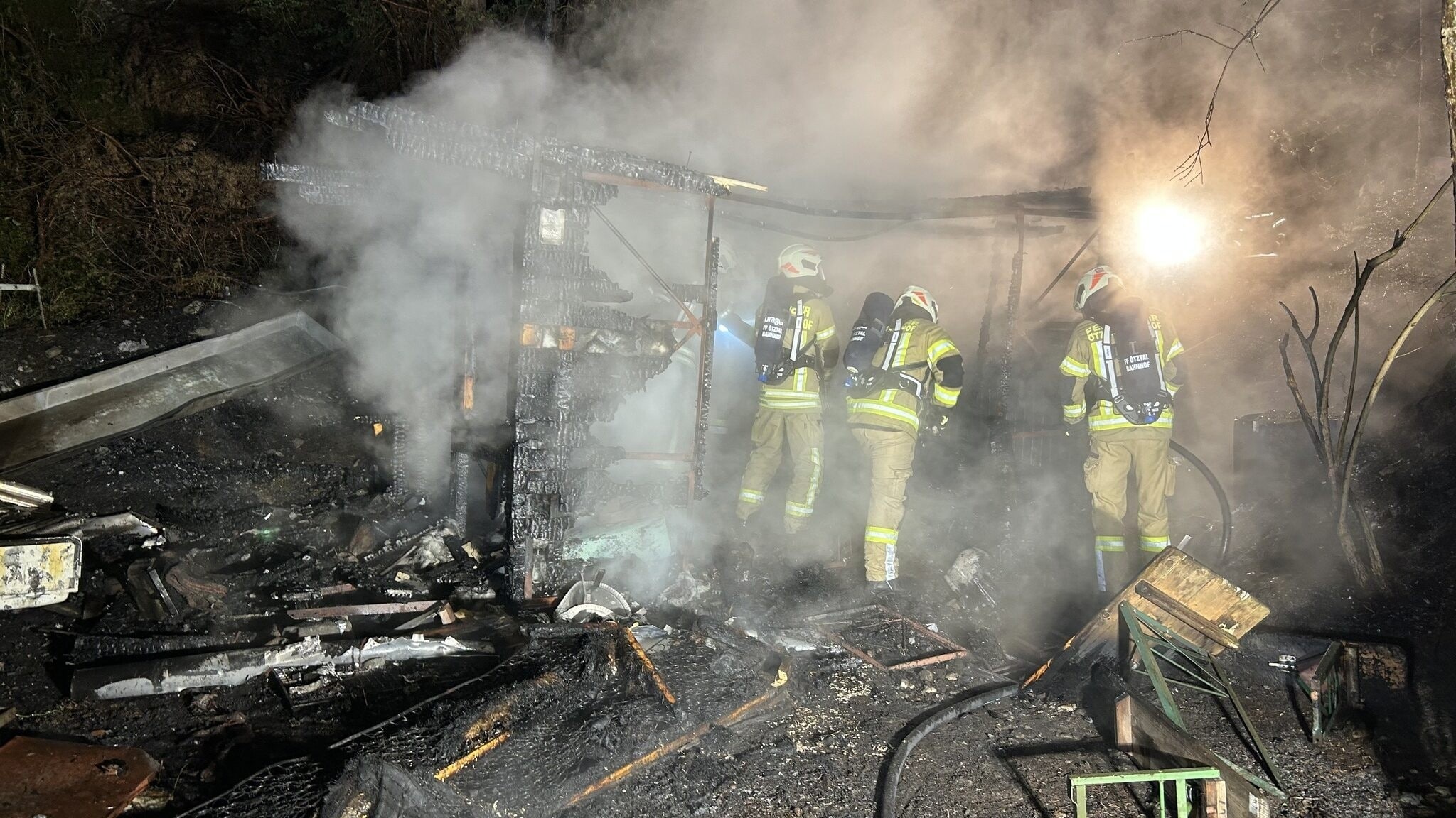 (Bild: Feuerwehr Ötztal Bahnhof) (Bild: Feuerwehr Ötztal Bahnhof)