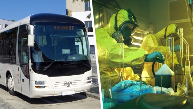 Wie in der gleichnamigen TV-Serie „Breaking Bad“ soll ein Familienclan mit iranischen Wurzeln in Österreich dick im Geschäft mit der Horrordroge Crystal Meth gewesen sein. (Bild: Krone KREATIV/NÖVOG/Liebhart, Gorodenkoff Productions OU)