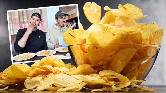 „Krone“-Redakteure testeten 20 verschiedene Chips-Angebote, damit Sie beim Song Contest, im Rennen um den Meistertitel oder beim Champions-League-Finale geschmacklich bestmöglich versorgt sind. 
