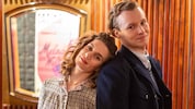 Nils Arztmann mit Co-Star Maya Unger, die im Film Kreiskys Jugendliebe Adele spielt. (Bild: Mario Urbantschitsch)