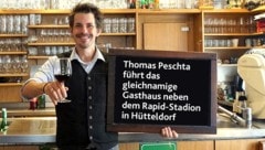 Gasthausbetreiber Thomas Peschta vom ÖVP-Wirtschaftsbund könnte neuer Gastro-Obmann werden. (Bild: Krone KREATIV/privat, Picasa)