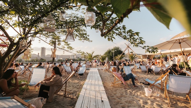 Die Sandburg ist für Linzer nicht mehr wegzudenken. (Bild: Philipp Lipiarski)