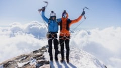 Am Ziel ihrer Träume: Philipp Brugger (l.) und Nico Hojac. 