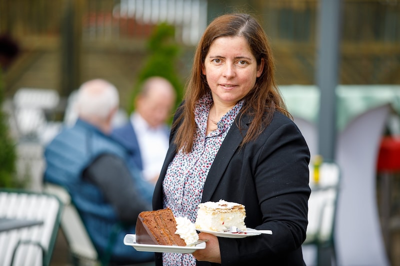 Martina Haslinger vom SPÖ-Wirtschaftsverband holte 15 Mandate in der Gruppe Gastronomie – und damit Platz 1. (Bild: Florian Wieser)