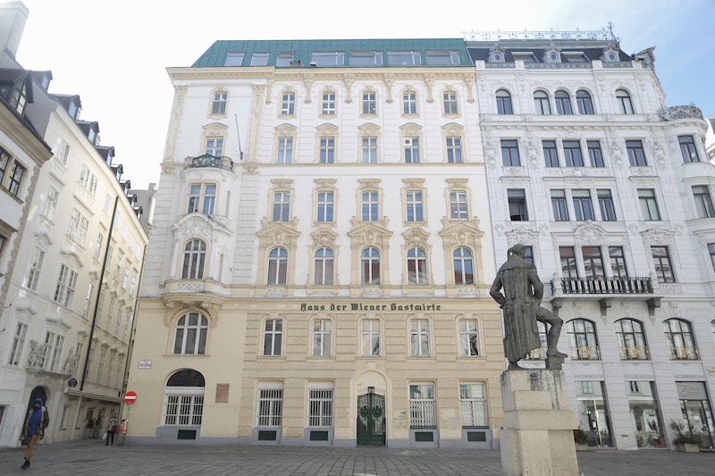 Haus der Gastronomie am Judenplatz im 1. Bezirk. Geschätzter Wert: 60 bis 80 Millionen Euro. (Bild: Bartel Gerhard)