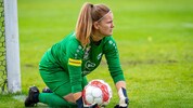 Sicherer Rückhalt von Bergheim: Michaela Fischer. (Bild: GEPA)