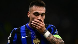 Inter-Kapitän Lautaro Martinez erlebte emotionale Tage! (Bild: AFP/APA/Marco BERTORELLO)