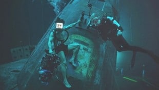 Tom Cruise bei einer Unterwasser-Szene für den neuesten Streifen „The Final Reckoning“. (Bild: Paramount Pictures)