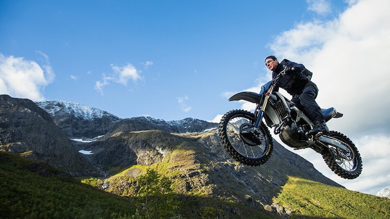 Motorrad-Stunt aus dem siebten Teil. (Bild: Paramount Pictures)